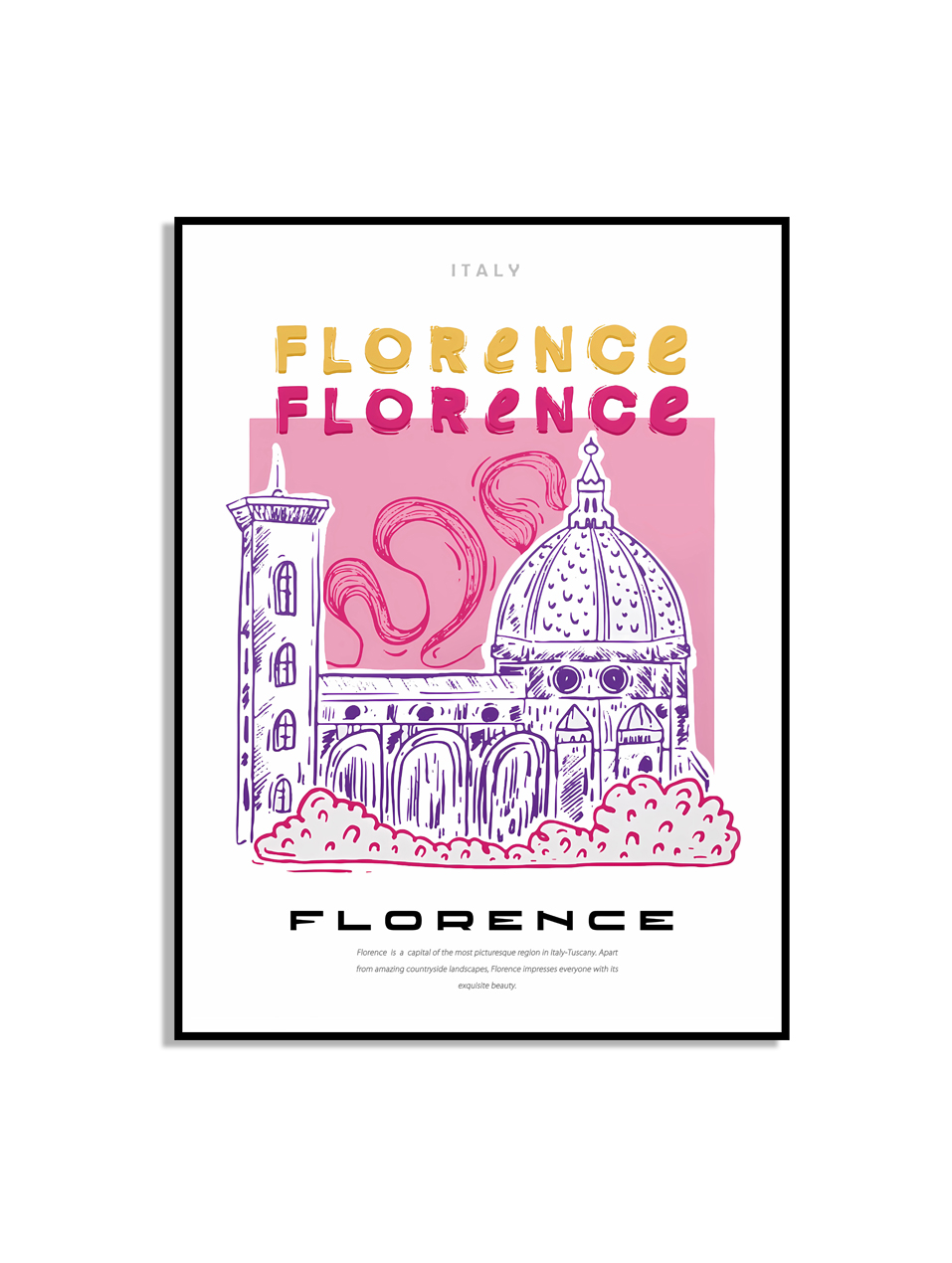 Florence Poster Stadsgezicht