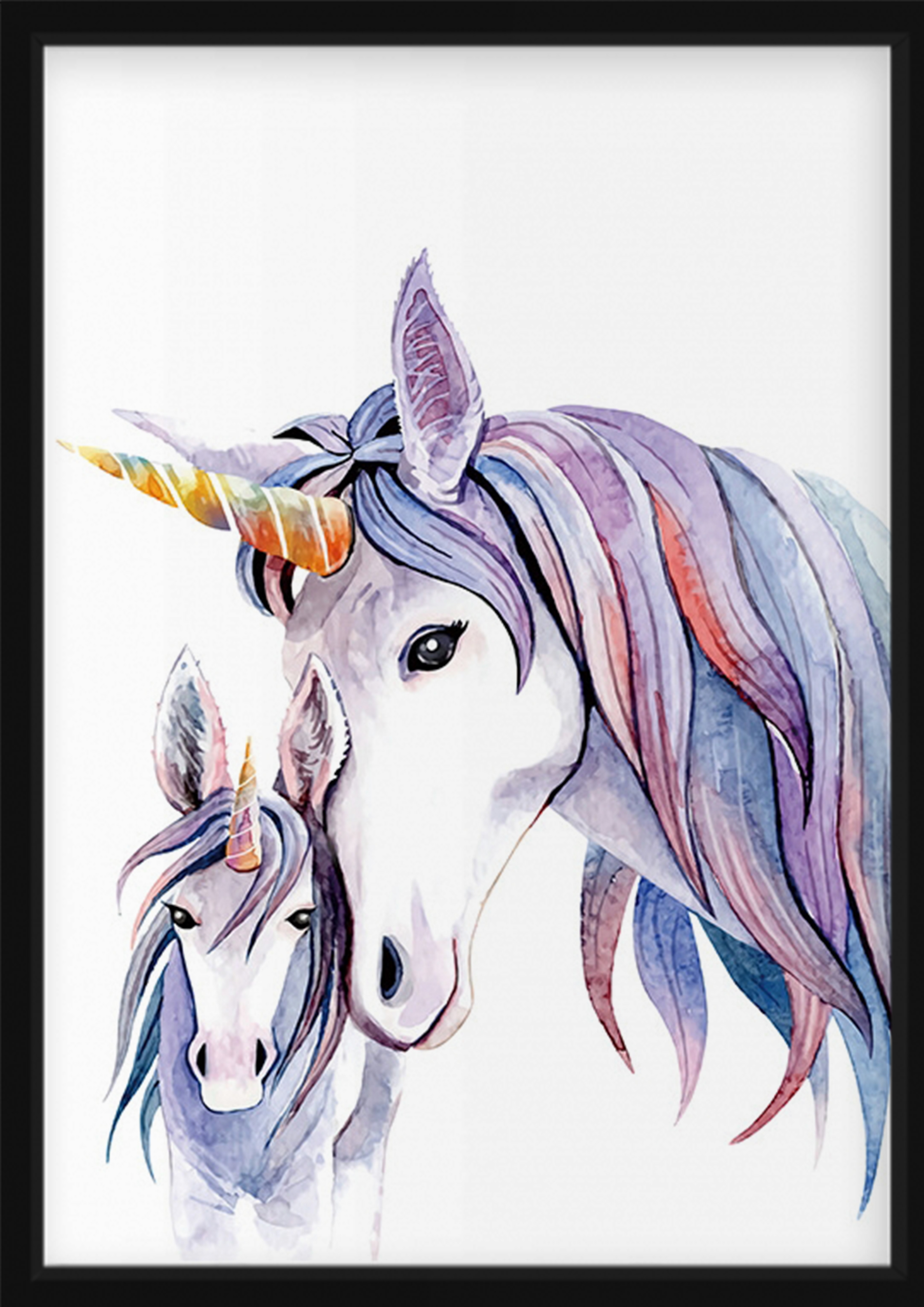 Poster - Eenhoorns