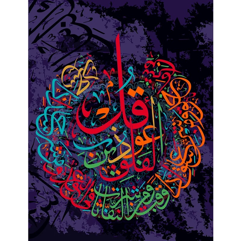Poster - Islamitische poster / Ayat ul kursi