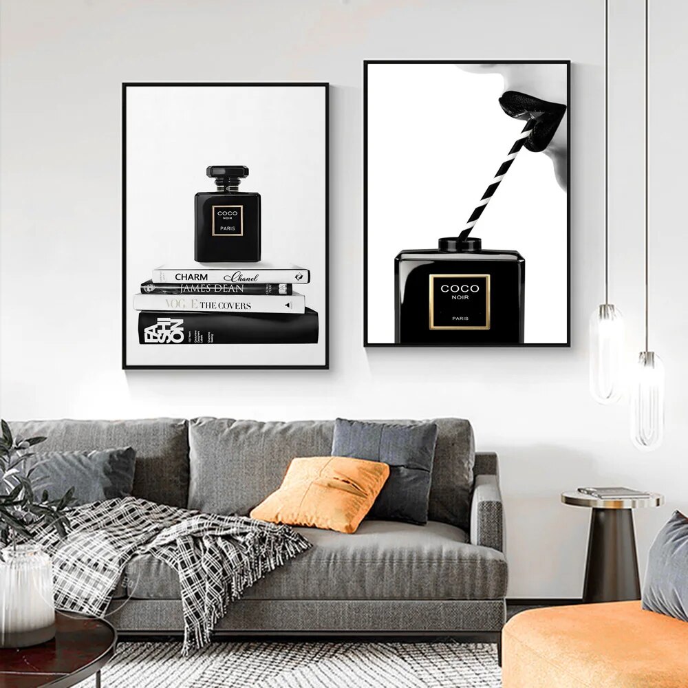 Poster - COCO NOIR PARIS / Set van 2