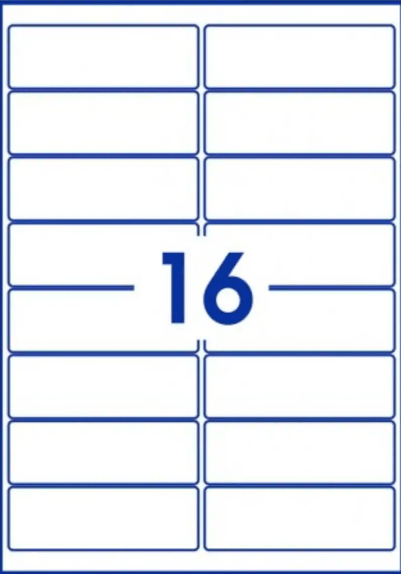 Custom personalised Rectangle business logo-99 x 34mm