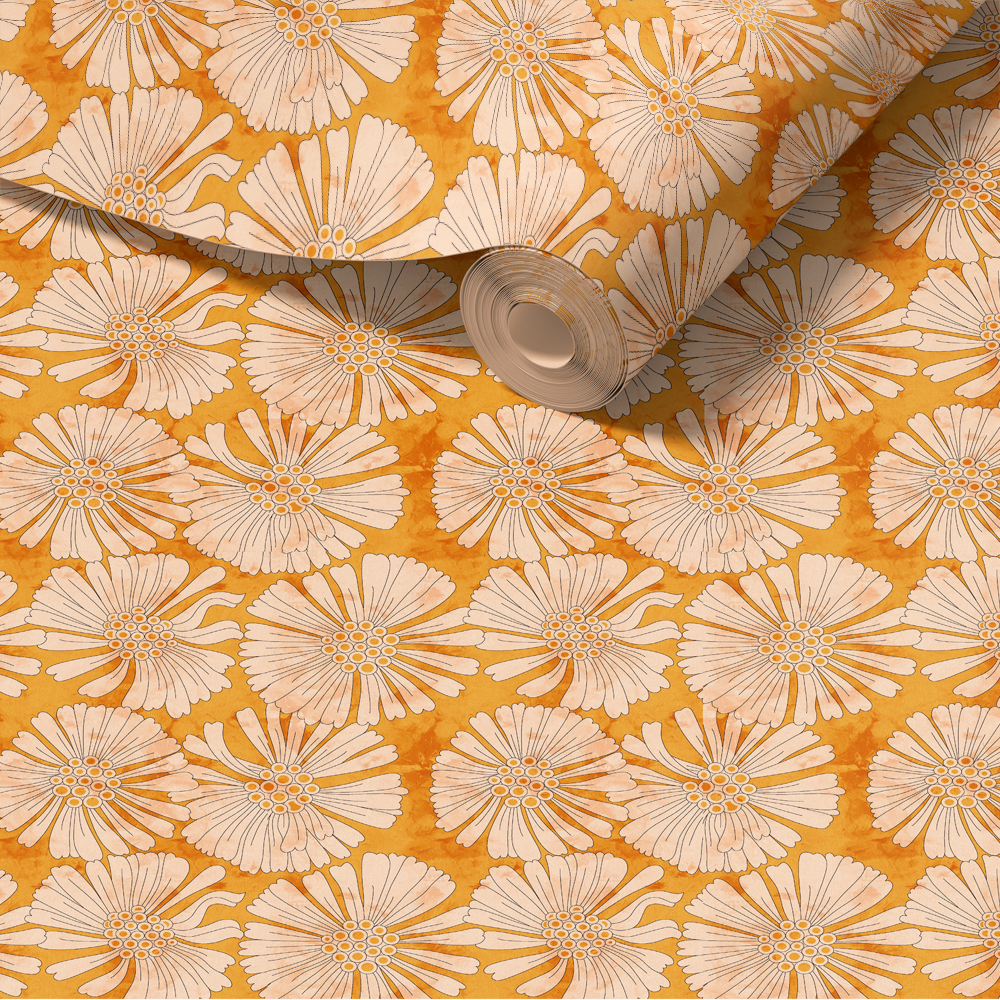 Bloemendessin Contactpapier