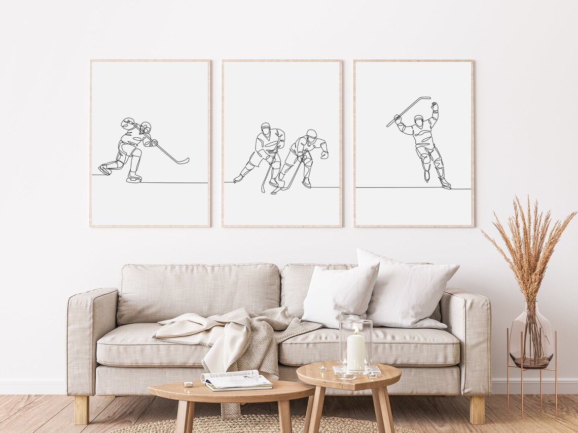 Posters - Jshockeyposter / set van 3