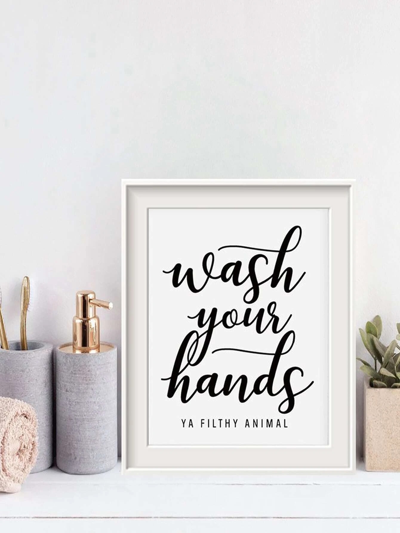 Affiche - Wash your Hands