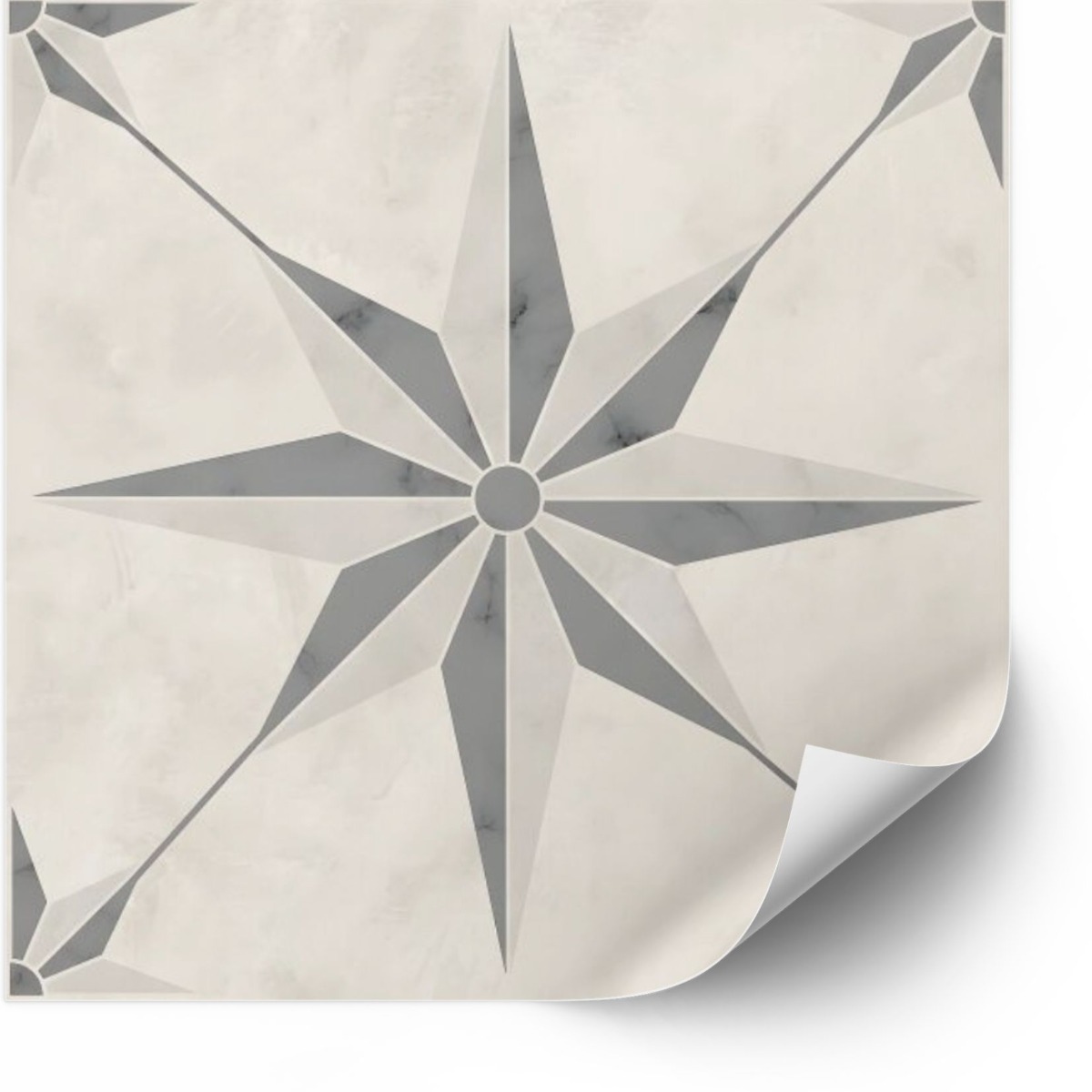 Tegels Sticker - Sticker met stertegels / 06 / 24 stuks