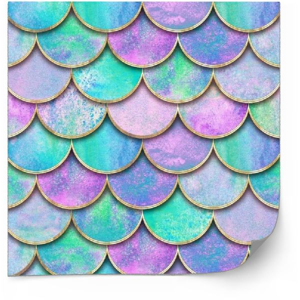 Tegels Sticker - Zeemeermin Tegelstickers / 24 stuks
