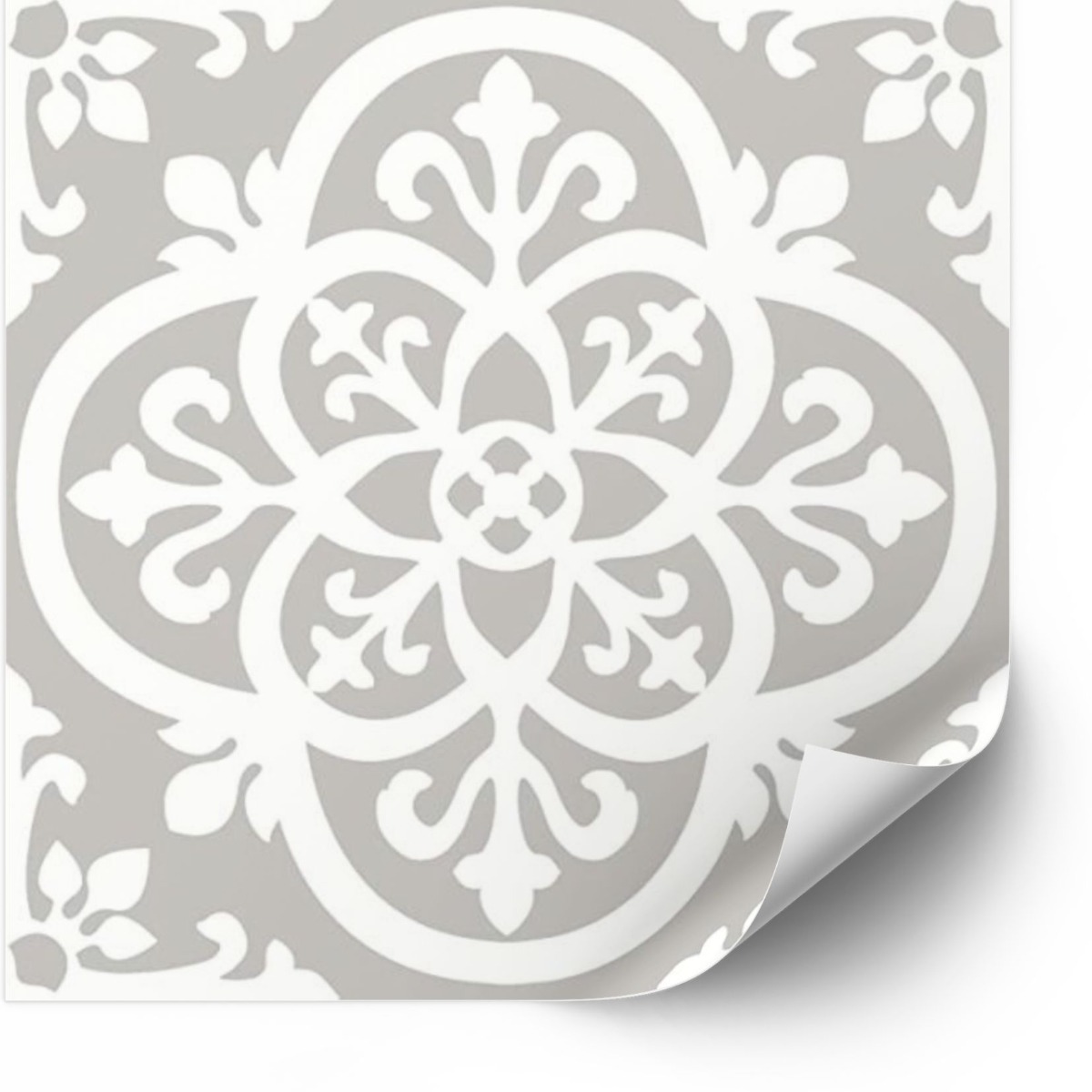 Tegels Sticker - Grijs / 24 stuks