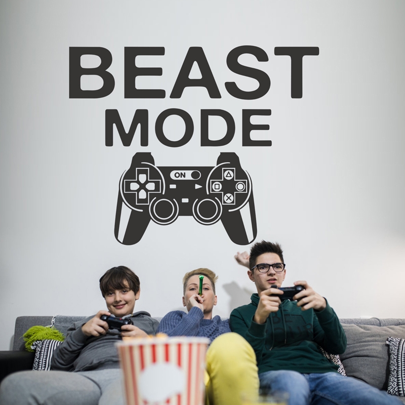 Muursticker - Gamen / Joystick