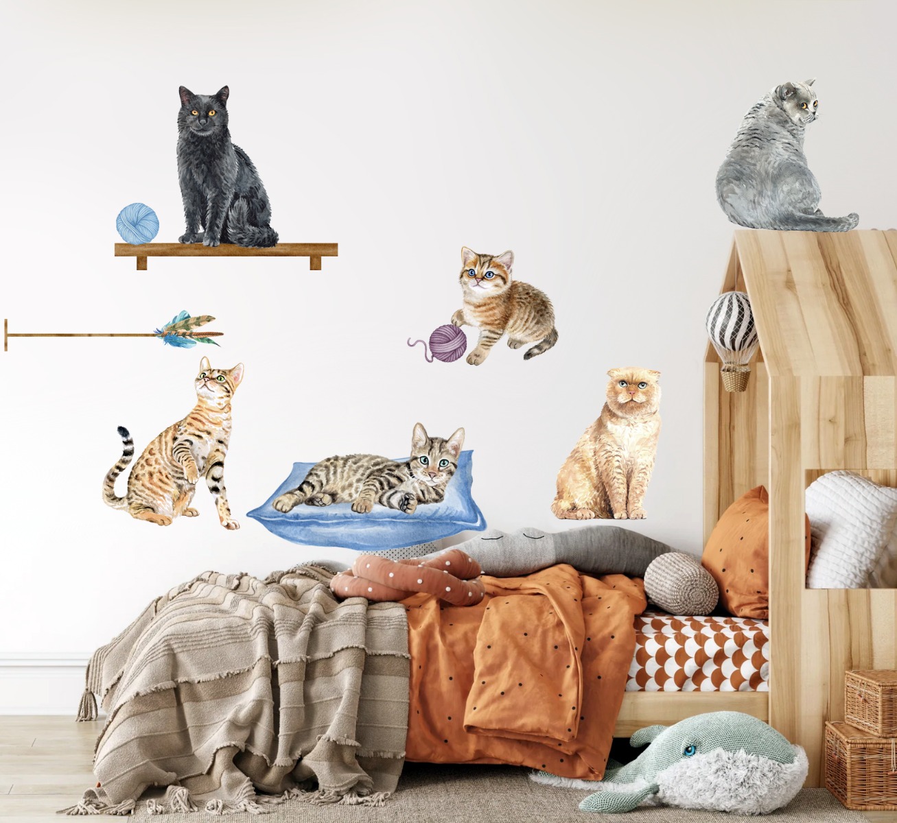 Muursticker - Katten