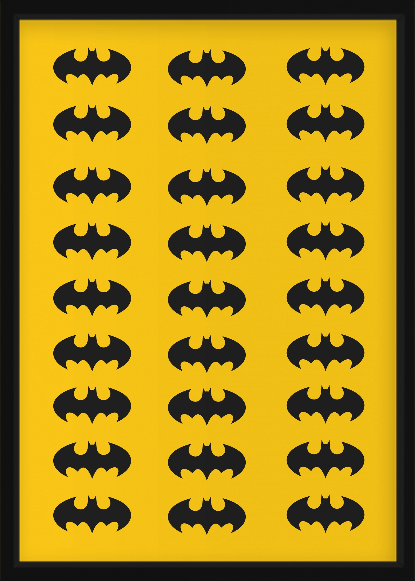 AFFICHE - BATMAN-TEKEN
