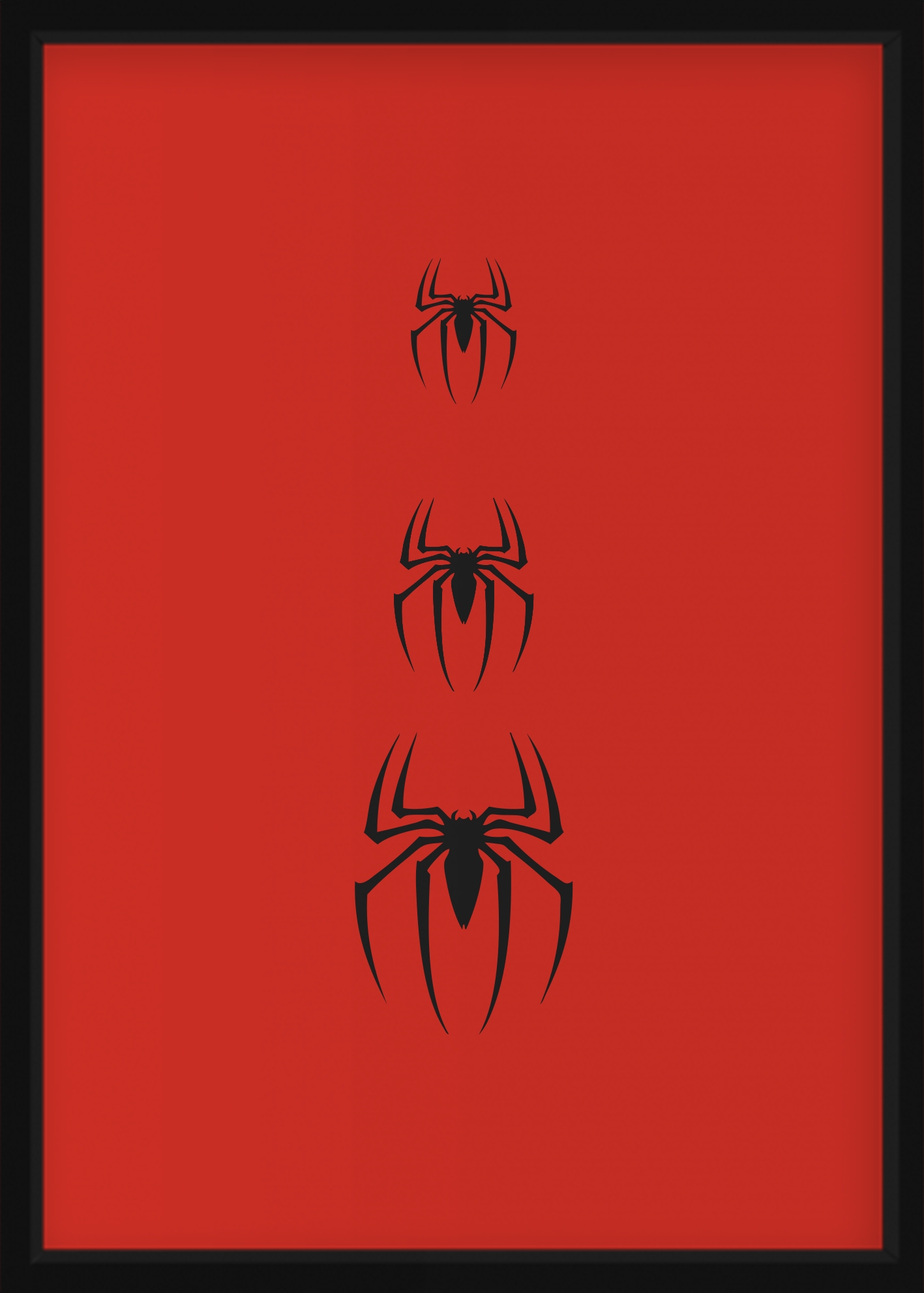 Affiche - Spiderman en spinnen