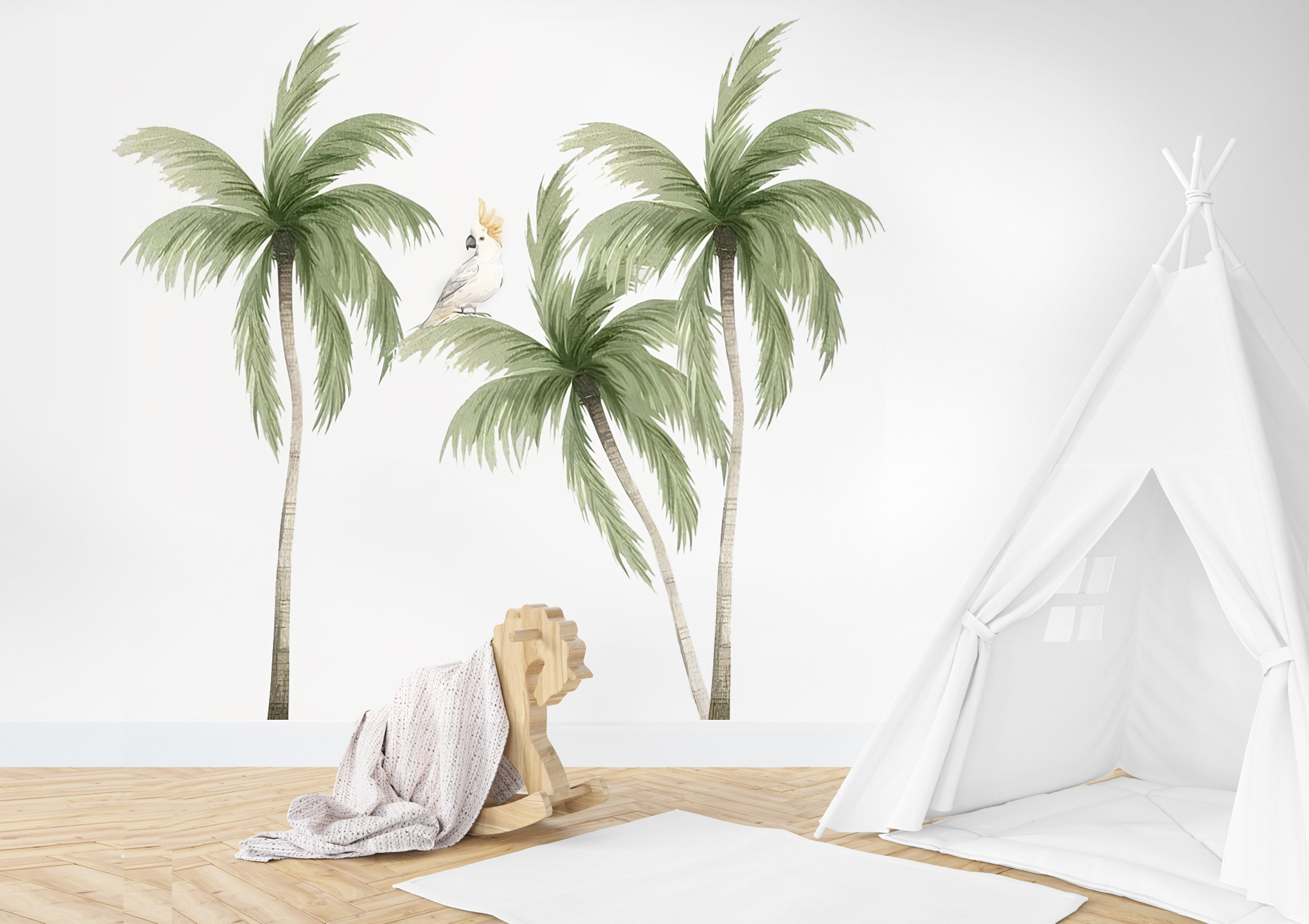 Muursticker - Palmboom