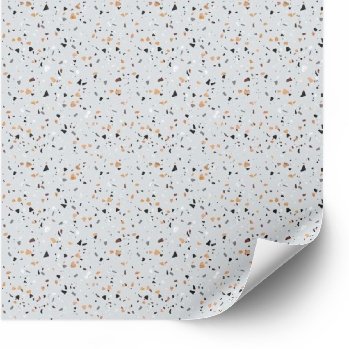 Tegels Sticker - Terrazzo marmer naadloos patroon / 24 stuks