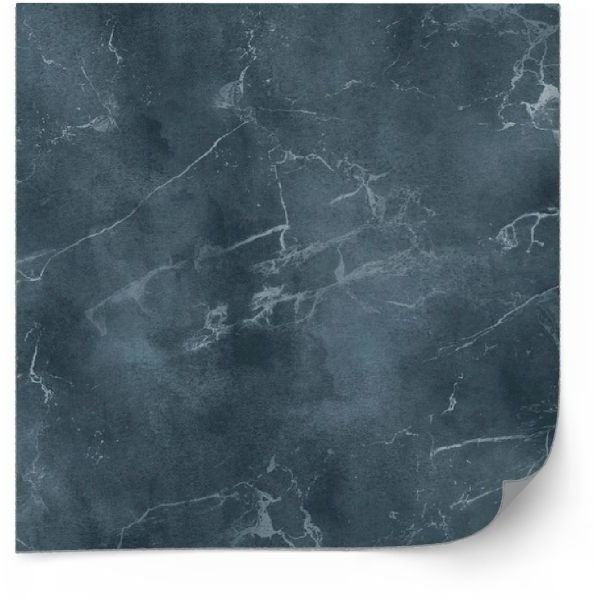 Tegels Sticker - Marmeren Textuur / Grijs en blauw / 24 stuks