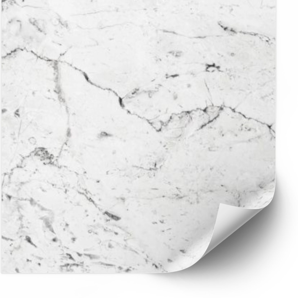 Tegels Sticker - Marmeren Textuur / Wit / 02 / 24 stuks