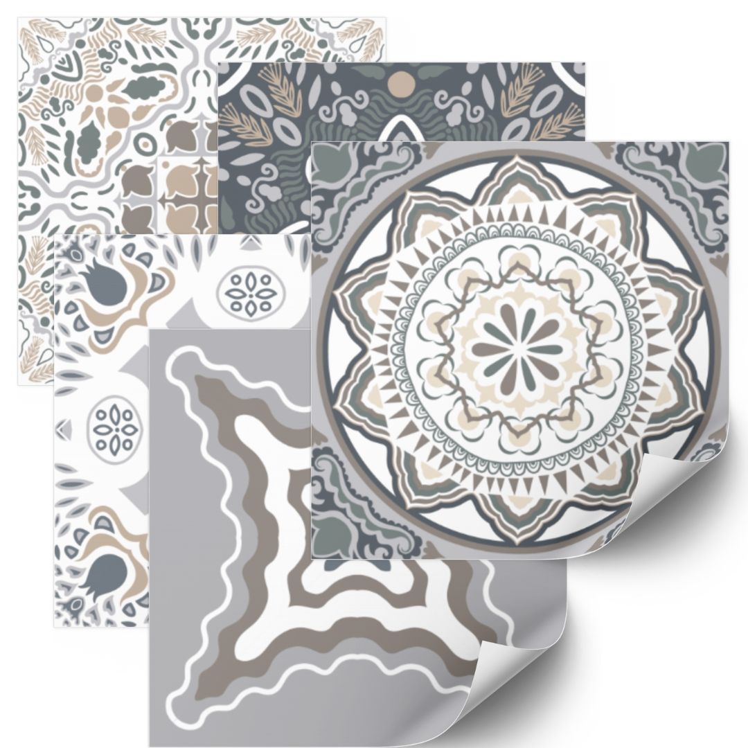 Tegels Sticker - Schil en plak Backsplash / 25 stuks / 02 - 24 st