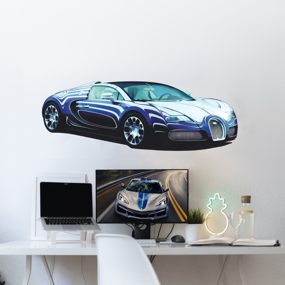 Muursticker - Bugatti Veyron / 02