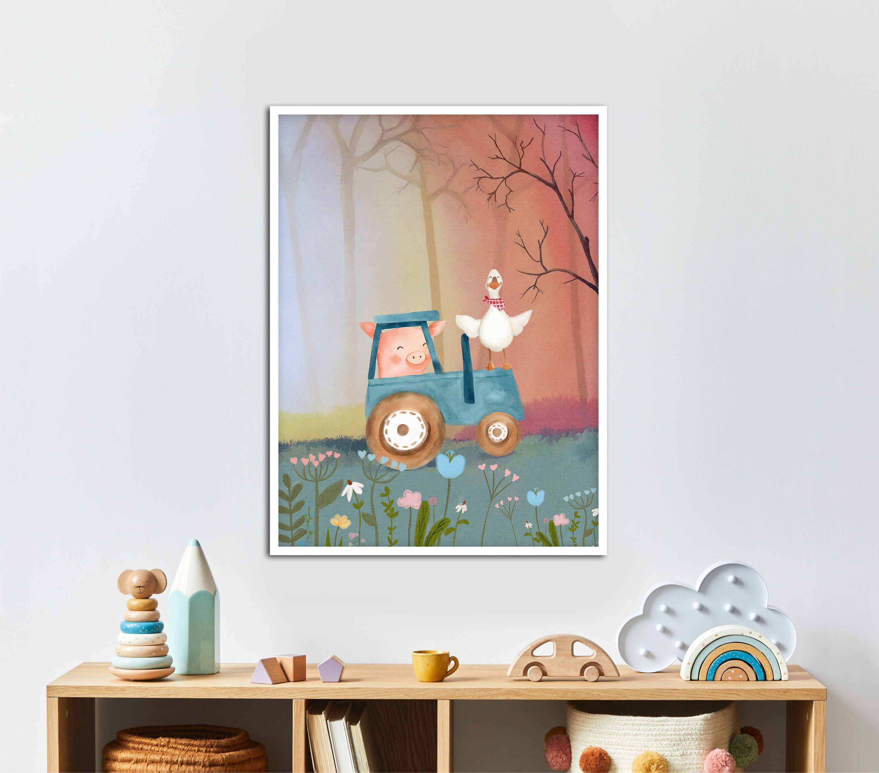 Poster - Varken en Gans