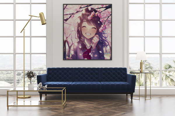 Affiche - Animemeisje