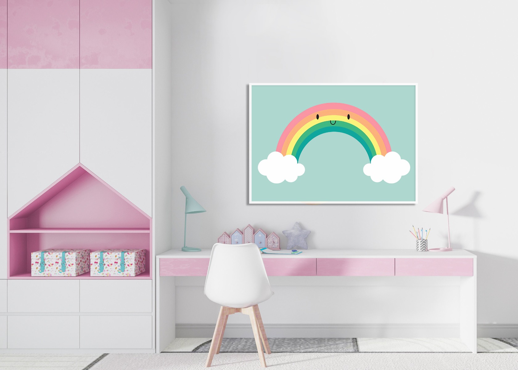 Poster -Regenboog