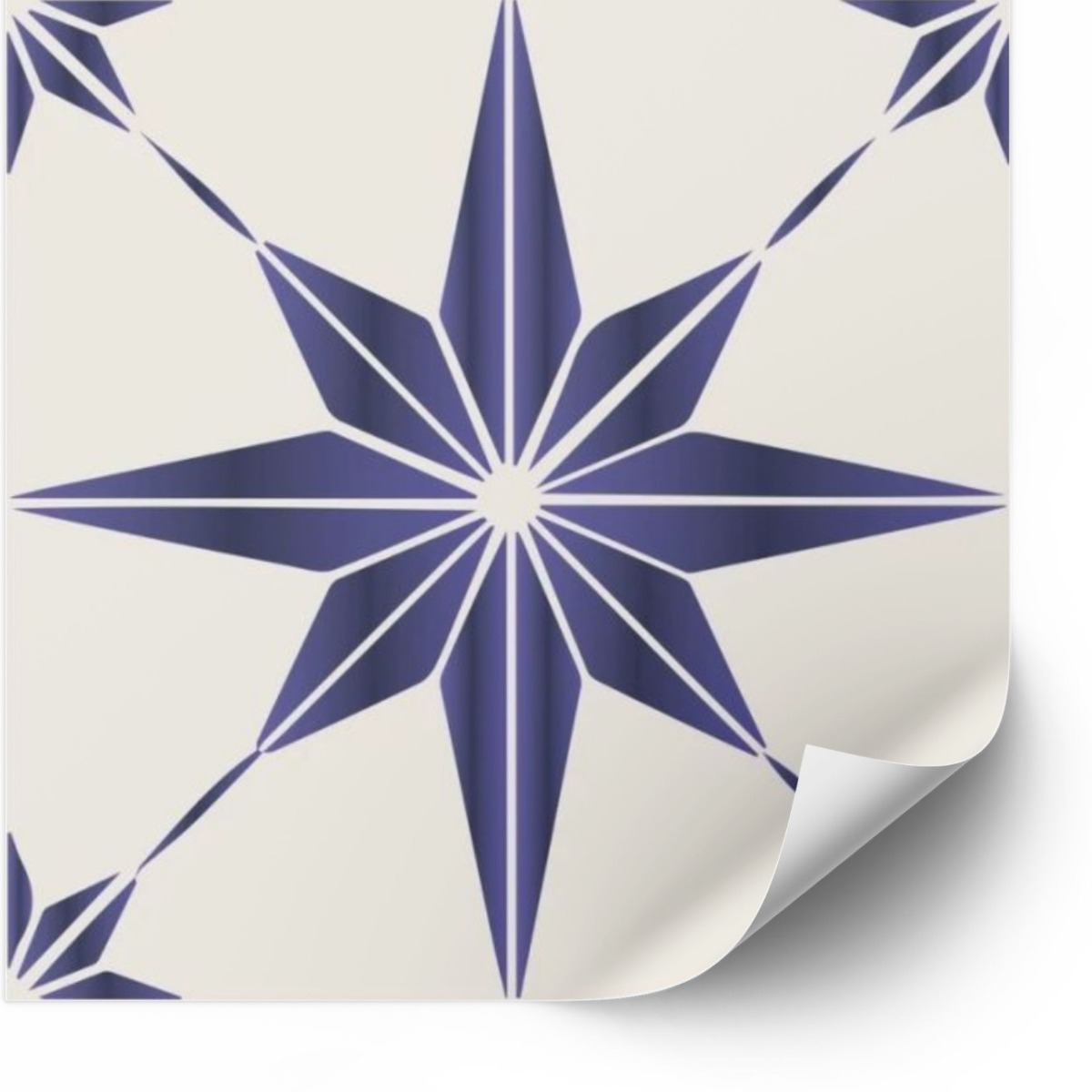 Tegels Sticker - Blue Peel and Stick Tile / 24 stuks