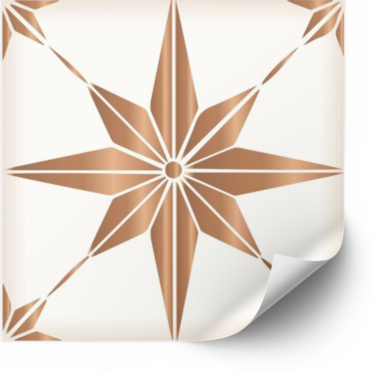 Tegels Sticker - Backsplash Bruin Peel and Stick Tegel / 24 stuks