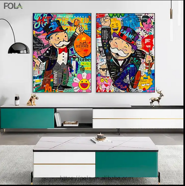 Canvas - Chane / Set van 2