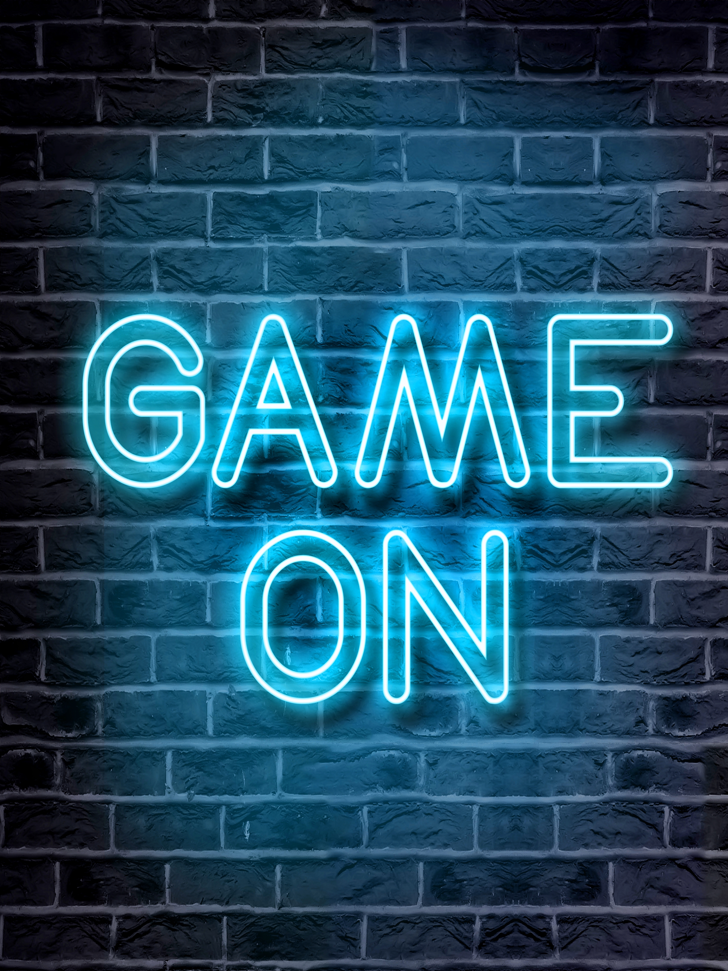 Poster - GAME ON / Neon
