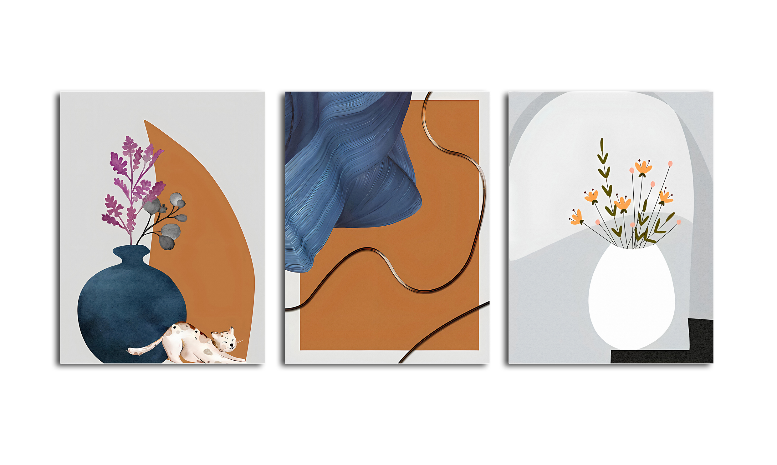 Poster - Gemengd Patroon / Set van 3
