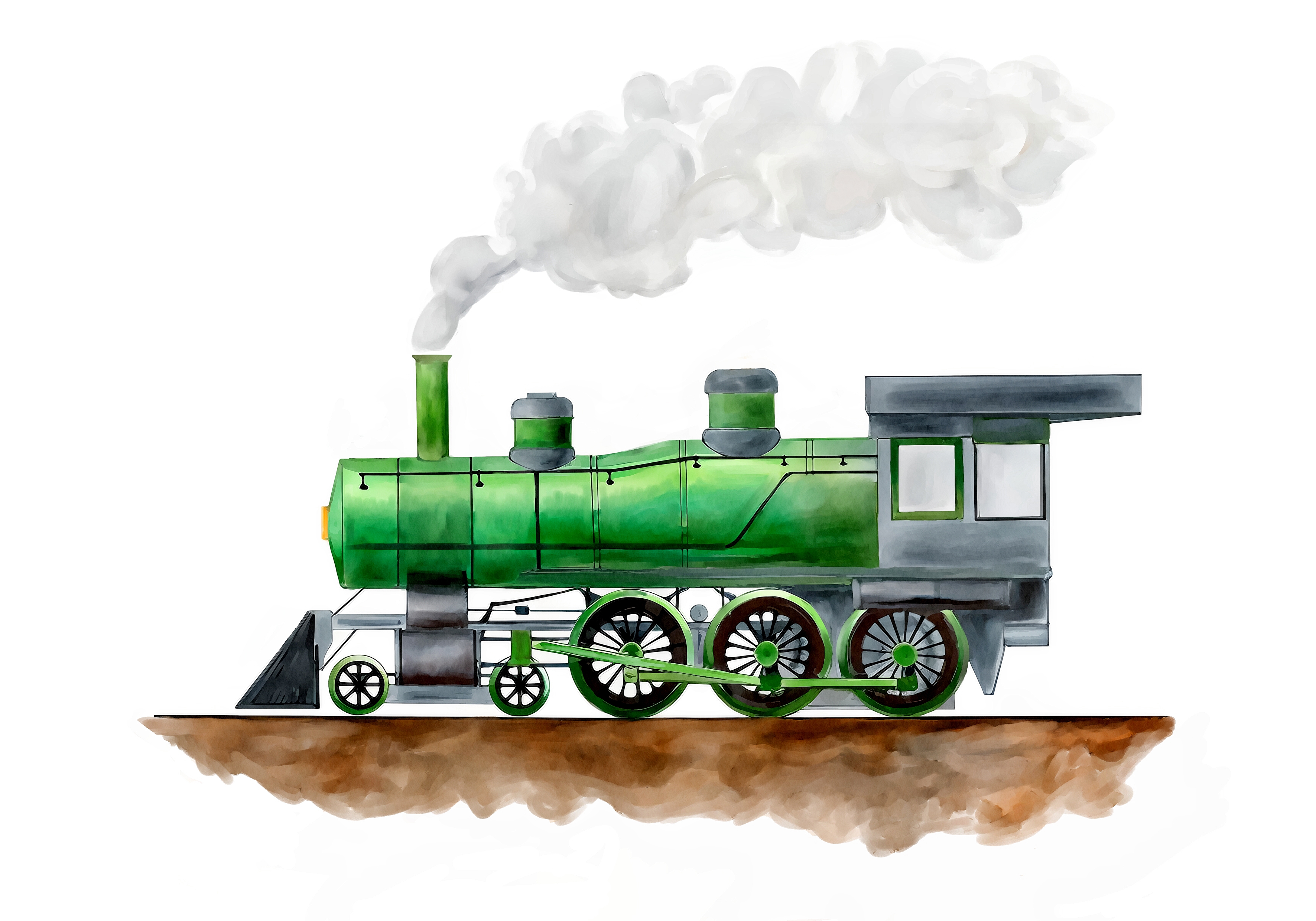 Poster - Trein Motor