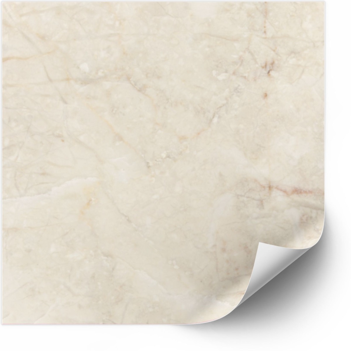 Tegels Sticker - Lichtbruin / Peel and Stick Tile / 24 st