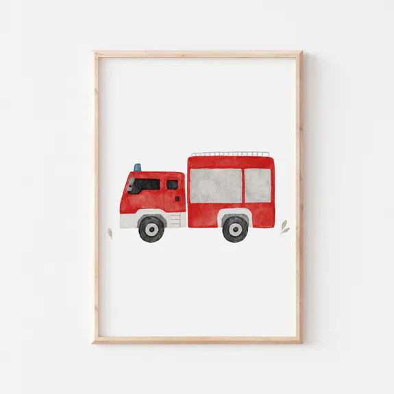 Poster - Brandweer