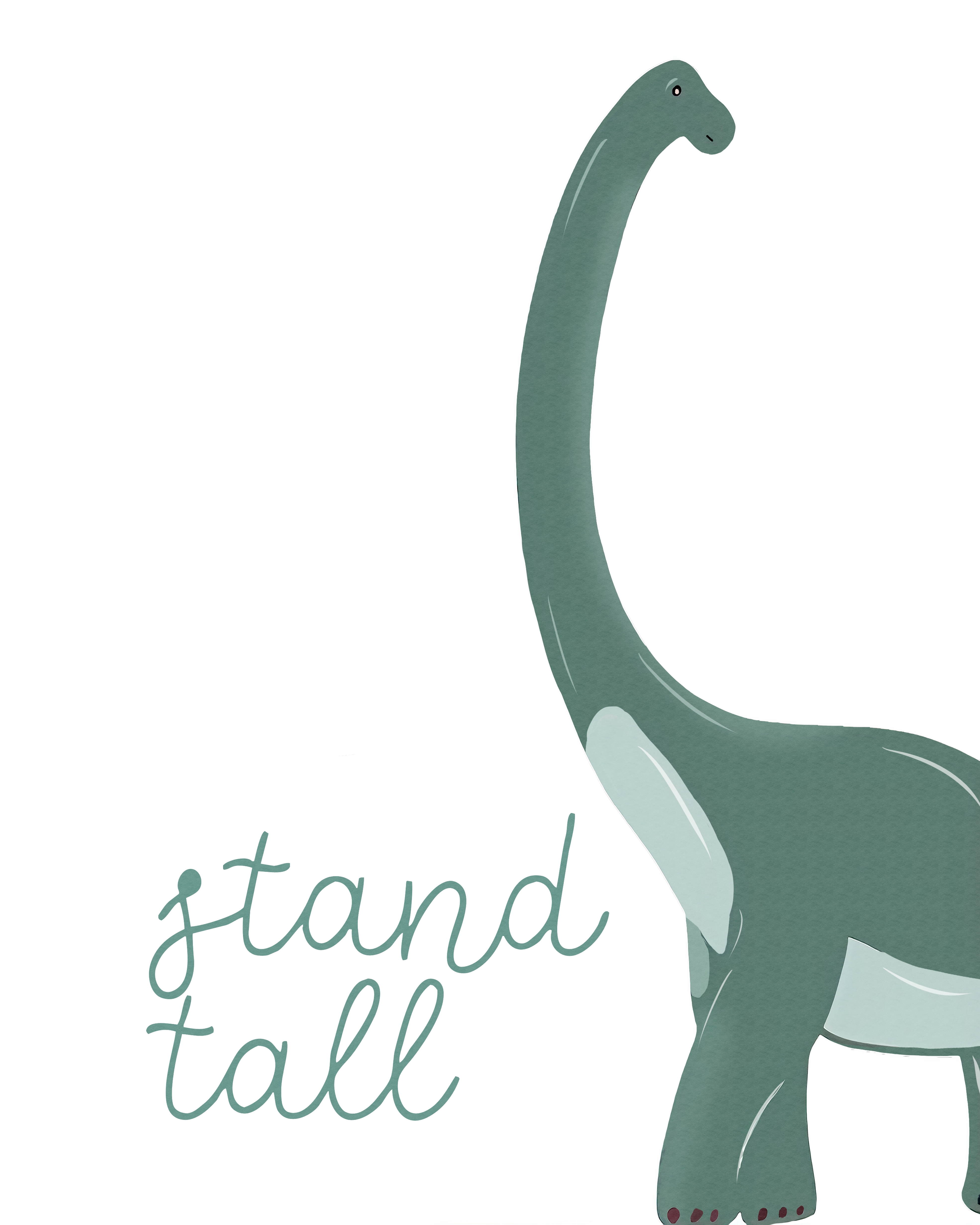 Poster - Brachiosaurus / Stand Tall