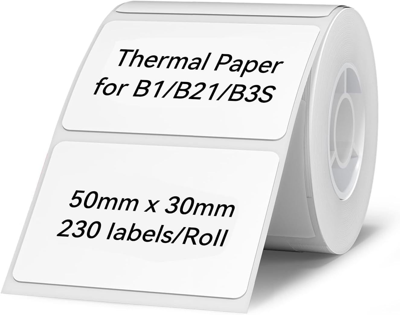 NIIMBOT Label Stickers B1 / B21 / B3-serie 50 x 30 mm / 230 stuks / Wit