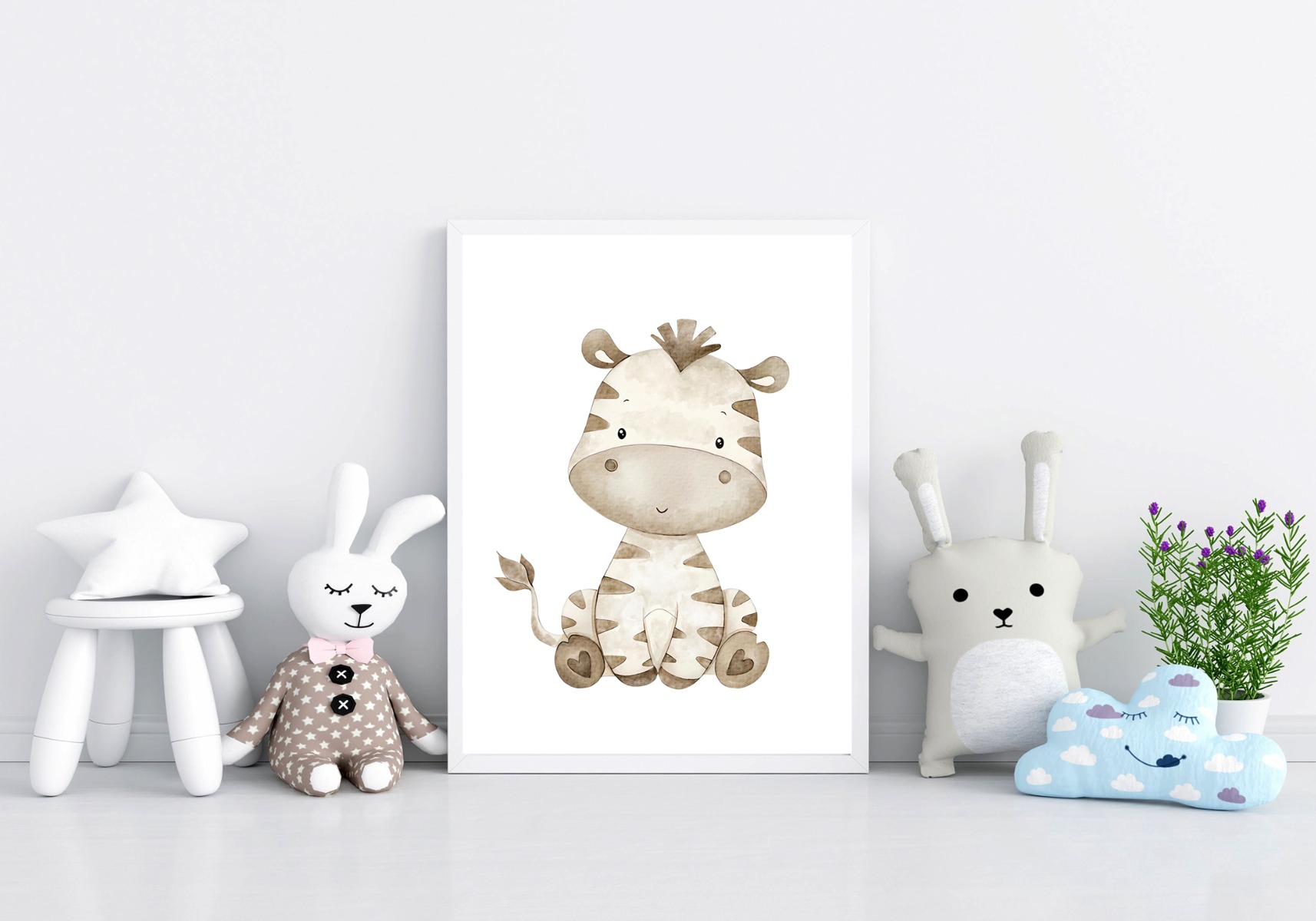 Poster - Zebra / Bruin