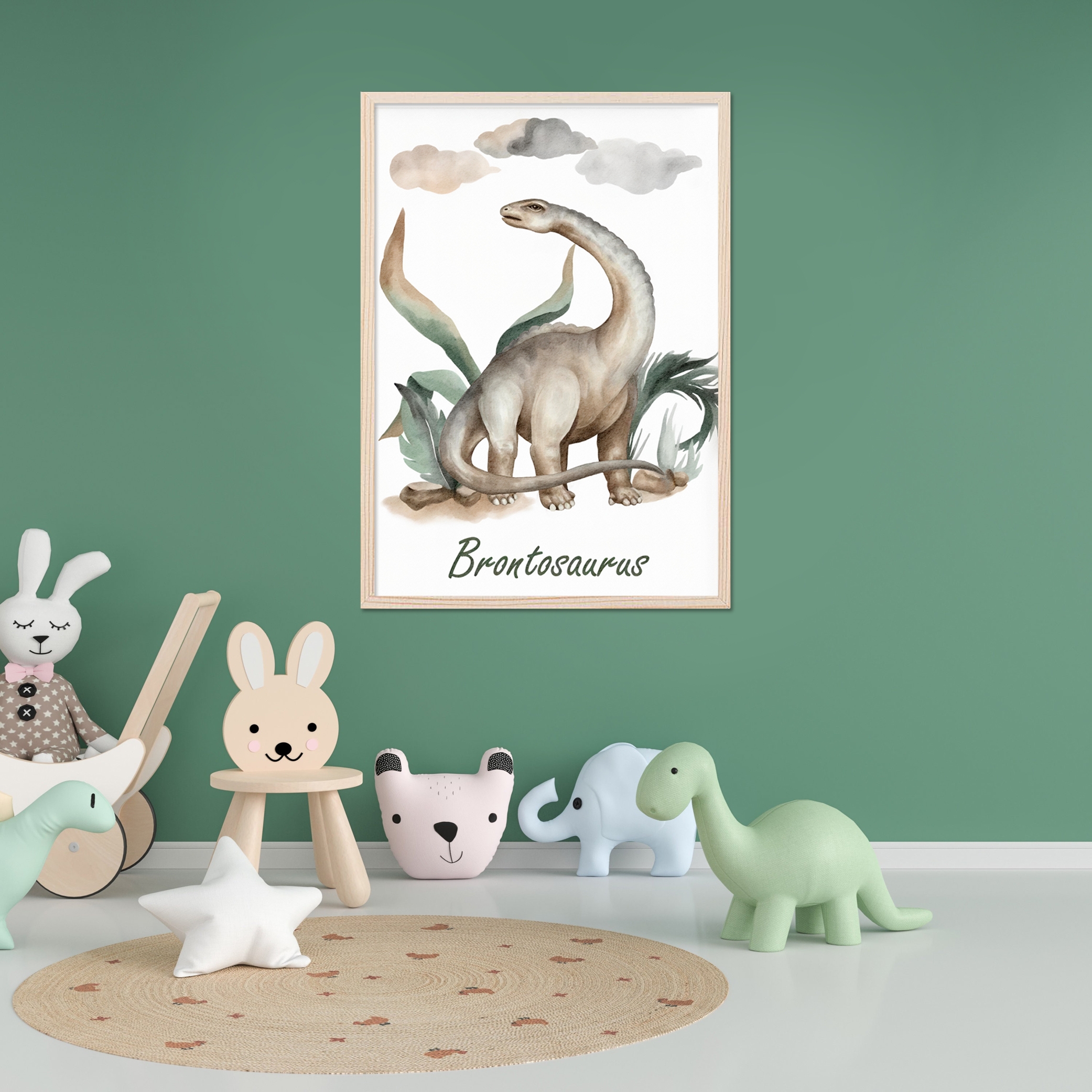 Affiche - Dinosaurussen / Brontosaurus