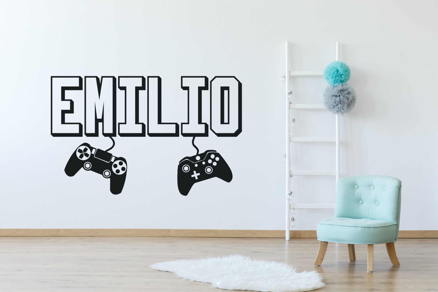 Muurstickers - Gamen / Joystick / Gepersonaliseerd