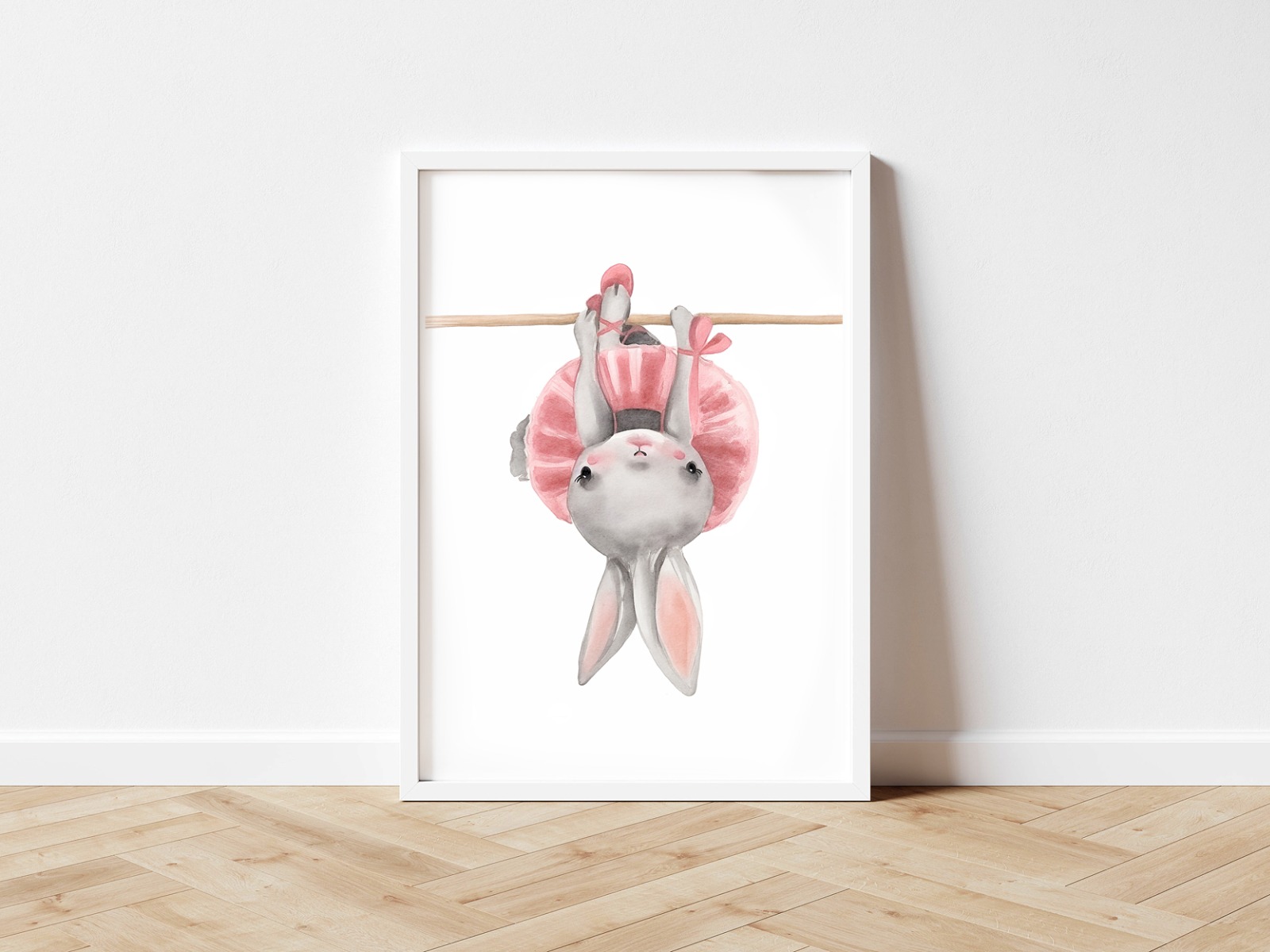 Poster - Konijn / Roze / 03