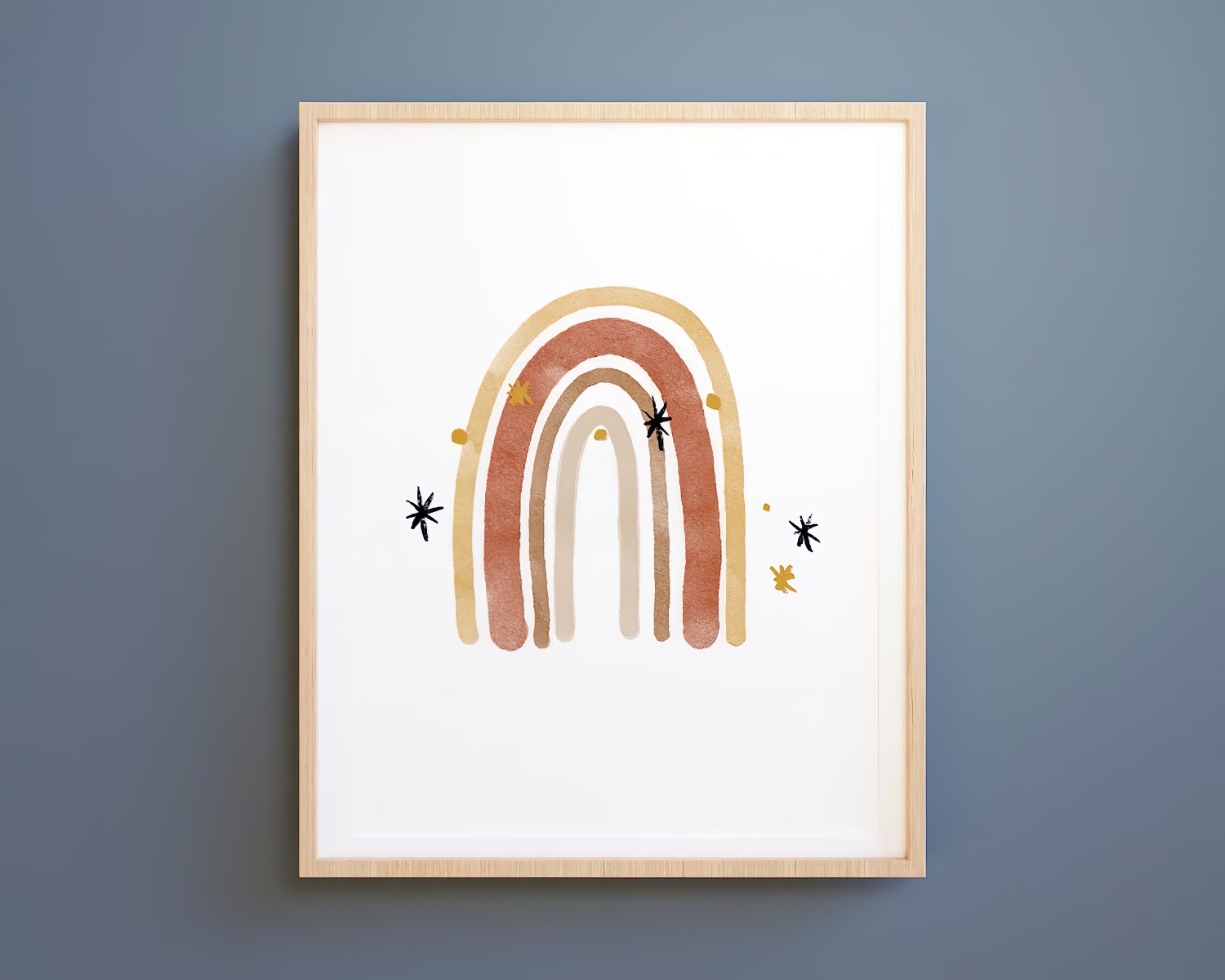 Posters - Boho Kinderkamer / Regenboog