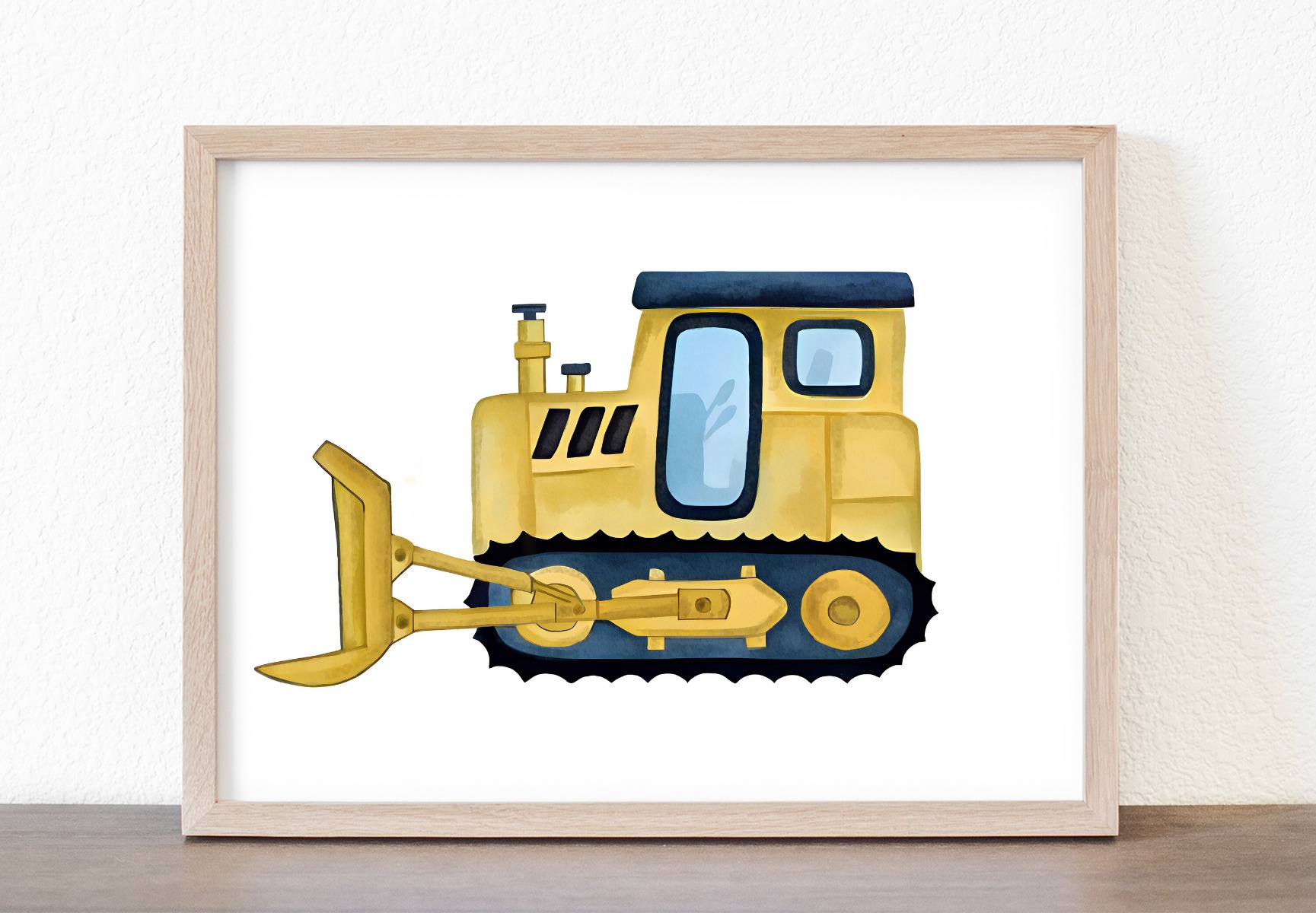 Poster - Voertuigen / Bulldozer