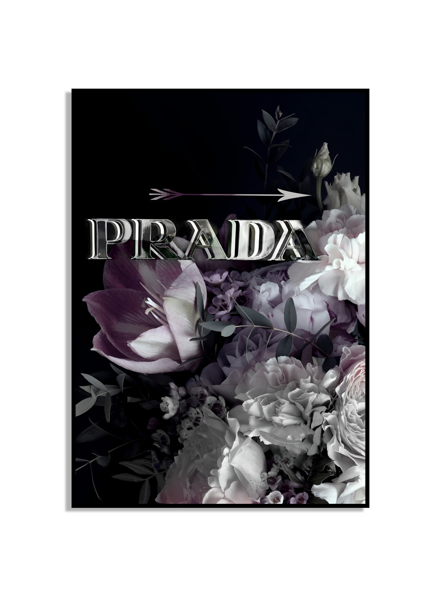 Affiche - Prada / Bloemen