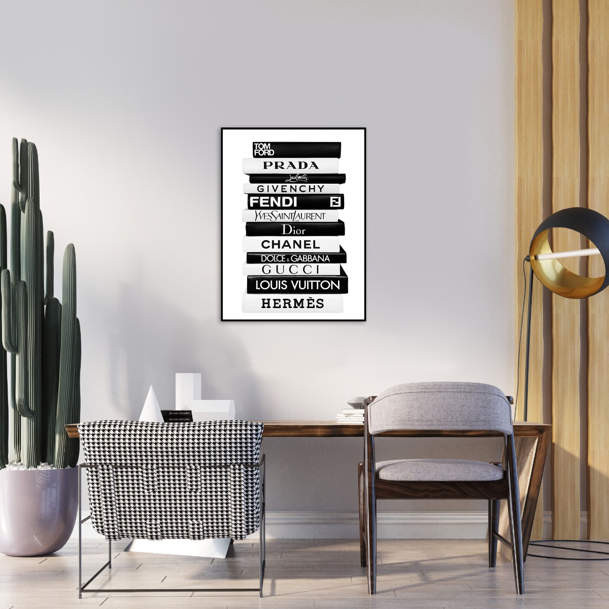 Affiche - Prada / Modeboeken Monochroom