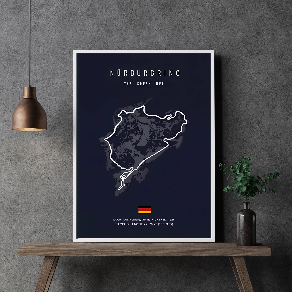 Poster - NURBURGRING