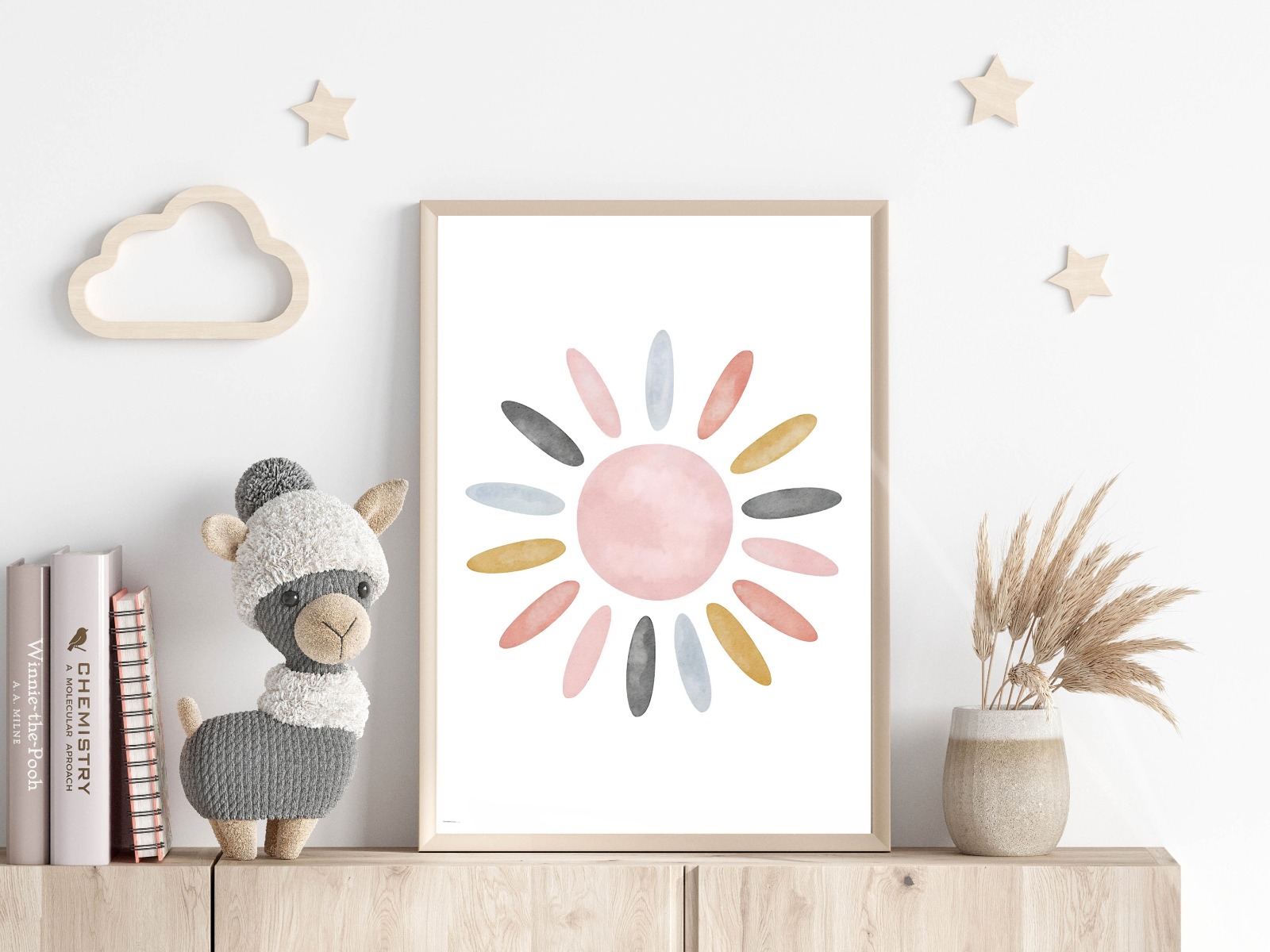 Affiches - Boho kunst / Zon