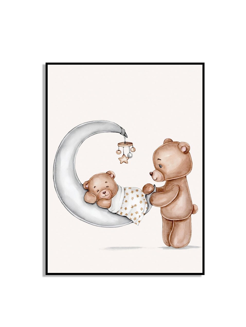 Posters - Slapende babybeer