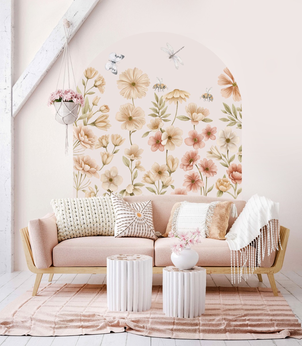 Muursticker - Tuin Boog / Transparant