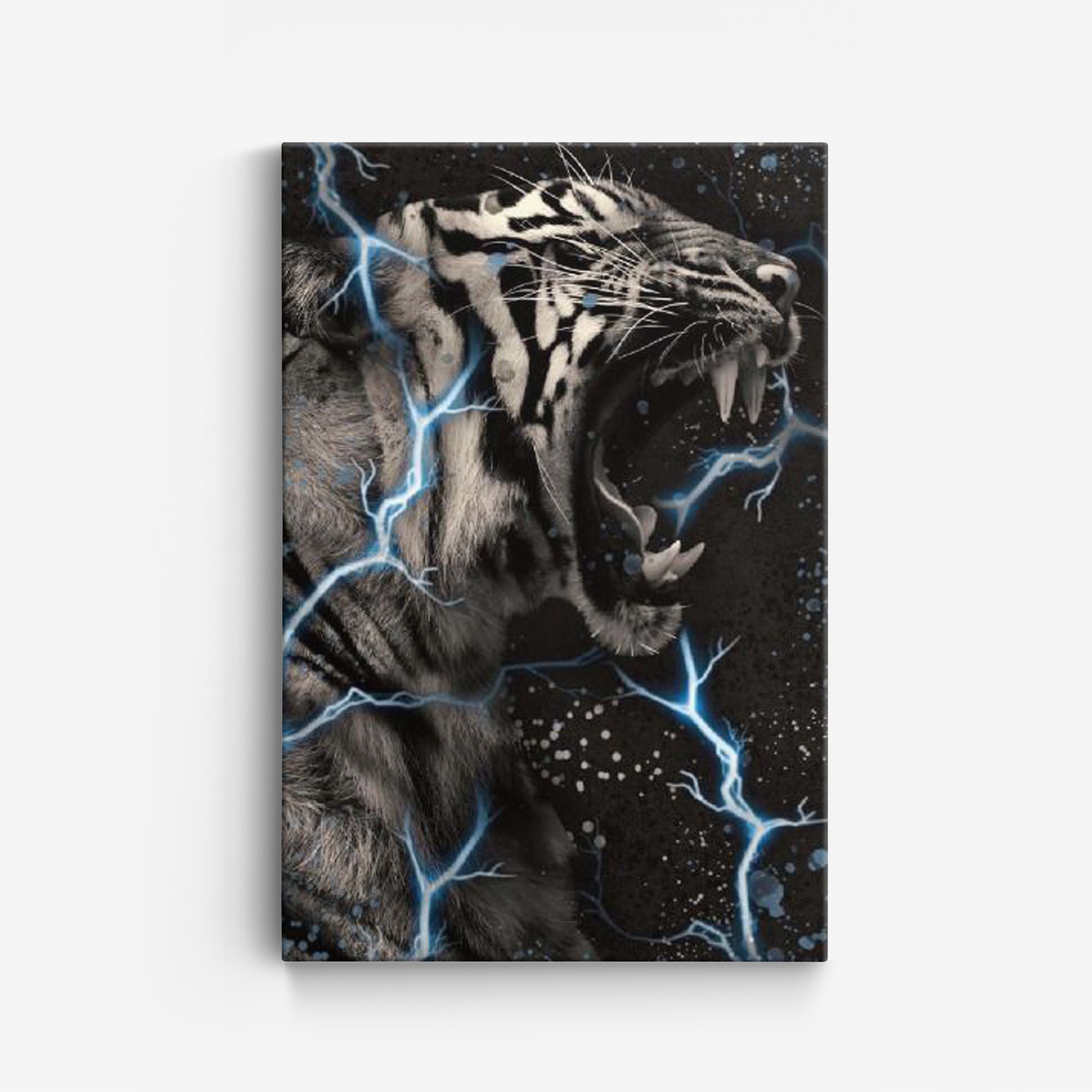 Canvas - Brullende Tijger