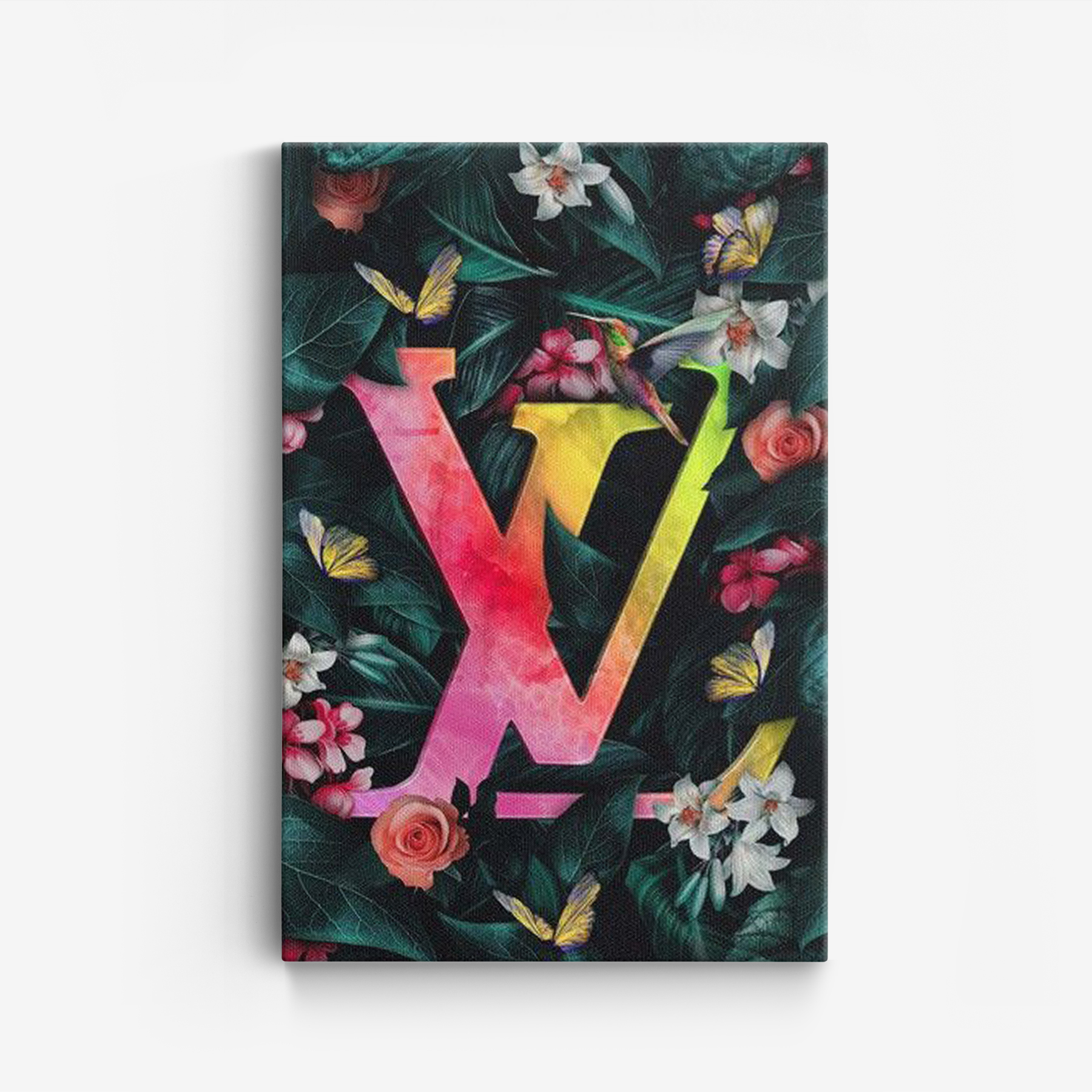 Canvas - LV / Bloemen
