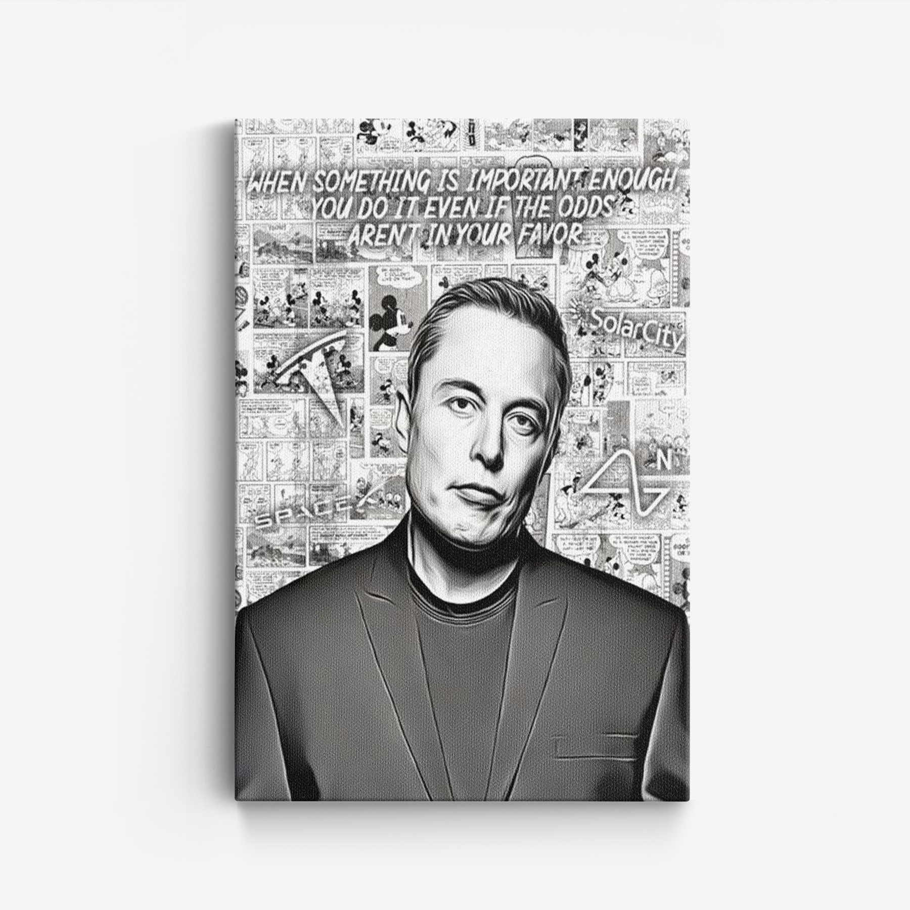 Canvas- Elon Musk