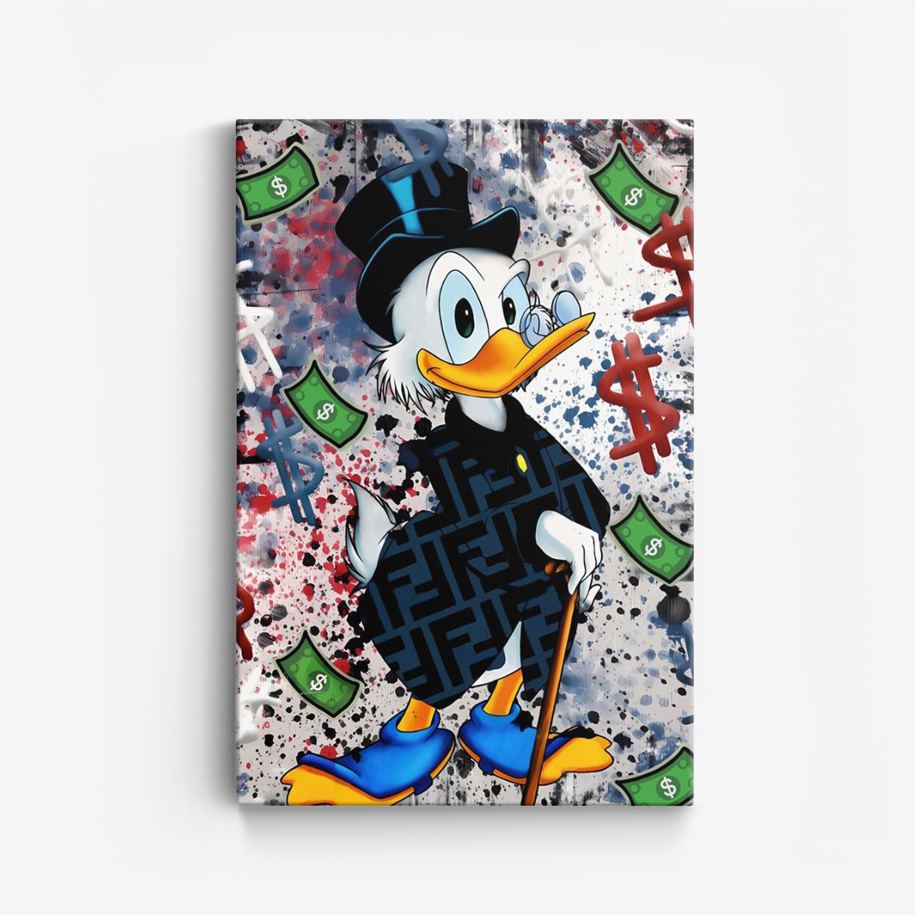 Canvas - Donald eend